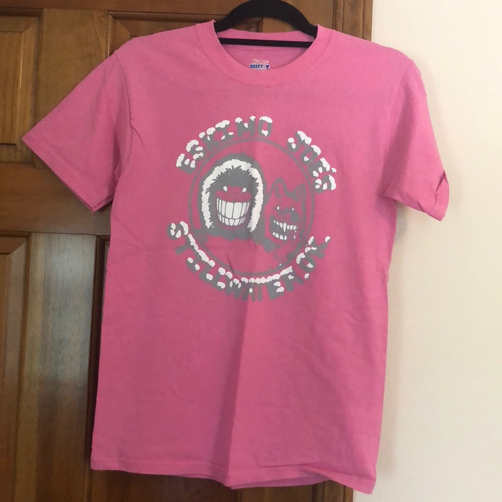 EUC! Pink Oklahoma Joes T-shirt